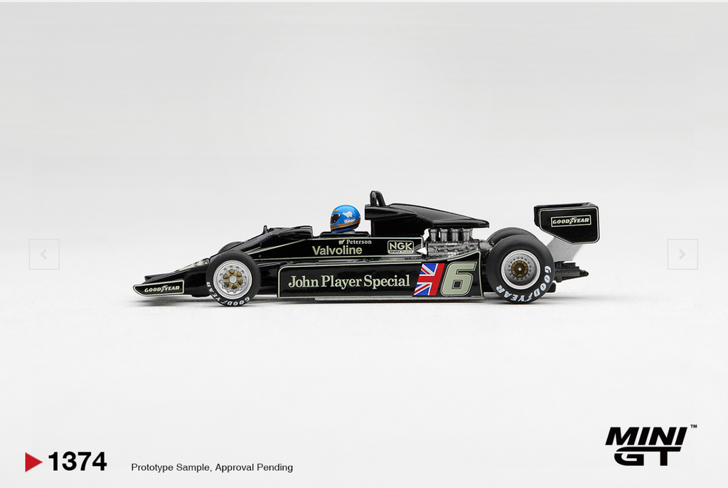 (Pre-Order)Lotus 78 #6 Ronnie Peterson 1978 S. African GP Winner #1374 [BOX]