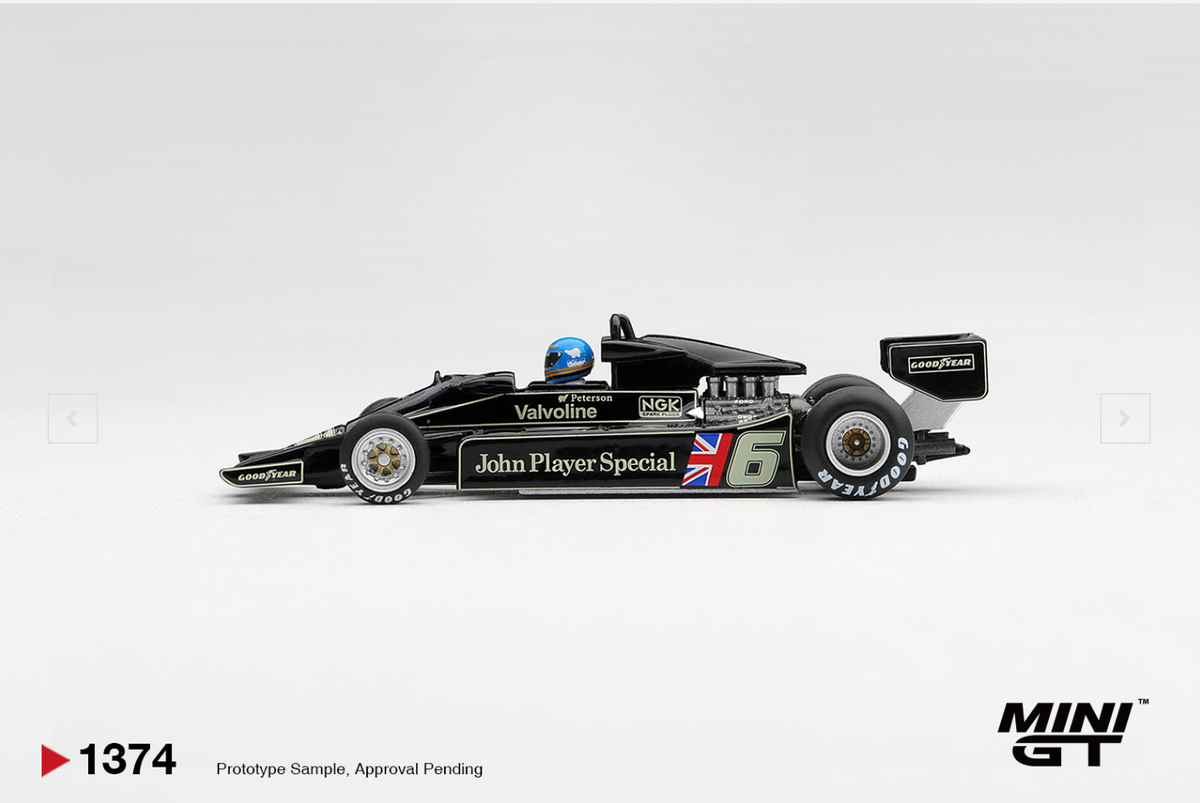 (Pre-Order)Lotus 78 #6 Ronnie Peterson 1978 S. African GP Winner #1374 [BOX]