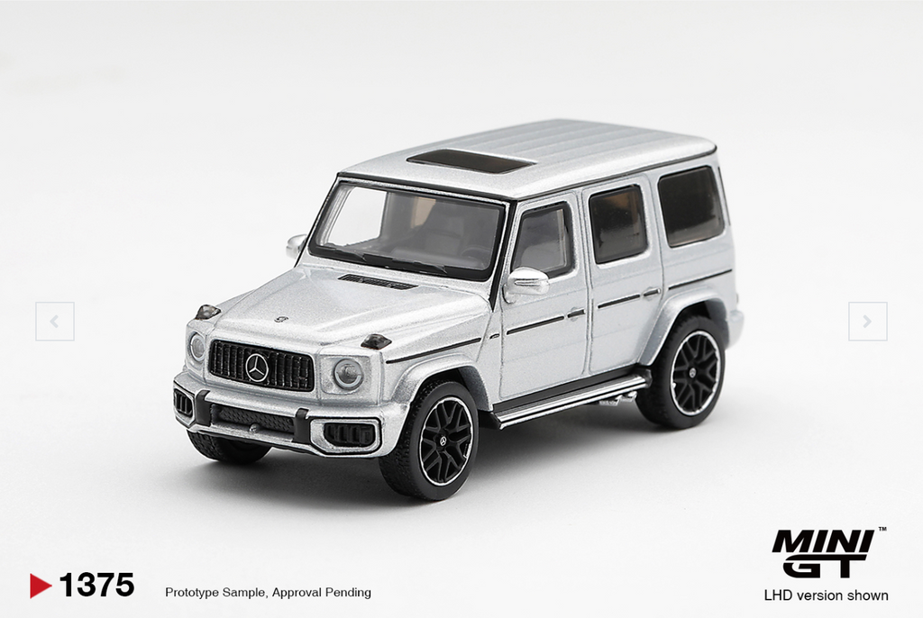 (Pre-Order) Mercedes-AMG G 63 Silver Metallic #1375 [BOX]