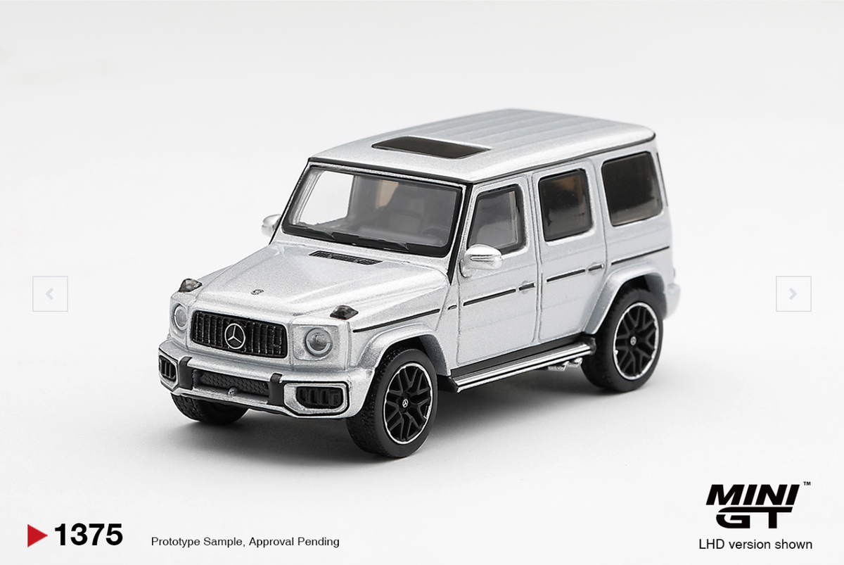 (Pre-Order) Mercedes-AMG G 63 Silver Metallic #1375 [BOX]