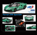 (Pre-Order) Ferrari 296 Speciale Verde Nürburgring - BBRFER64045