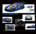(Pre-Order) Ferrari 599XX Evo #18 - BBRFER64046