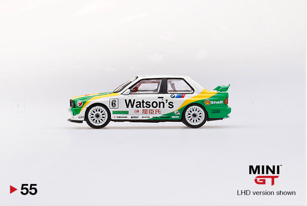 (Pre-Order) BMW M3 (E30) #6 1991 Guia Race of Macau Winner #55 [Hong Kong Exclusive]