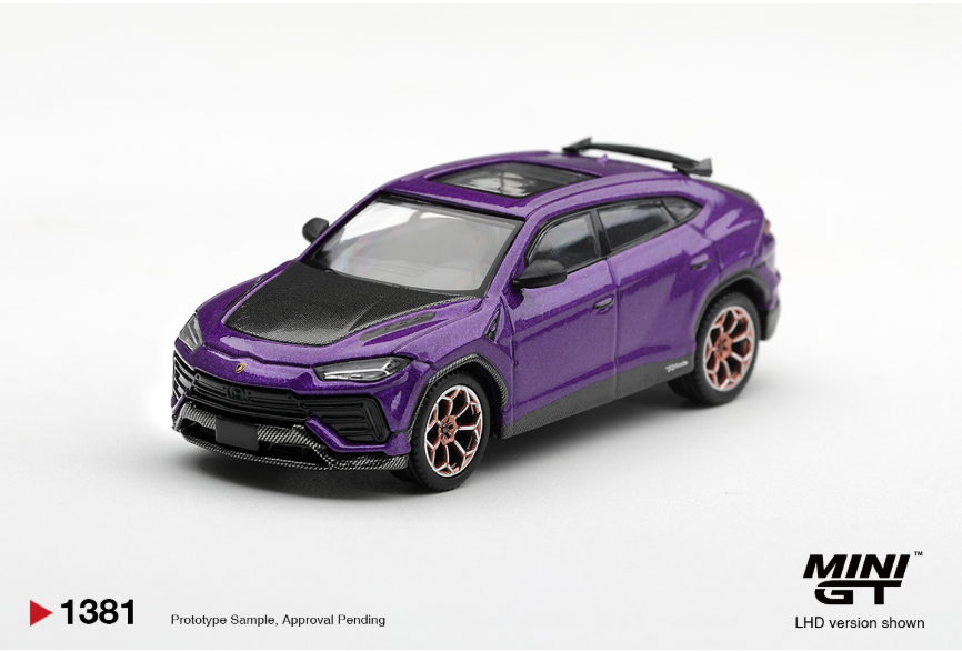 (Pre-Order) LAMBORGHINI URUS PERFORMANTE VIOLA PASIFAE #1381 [BOX]