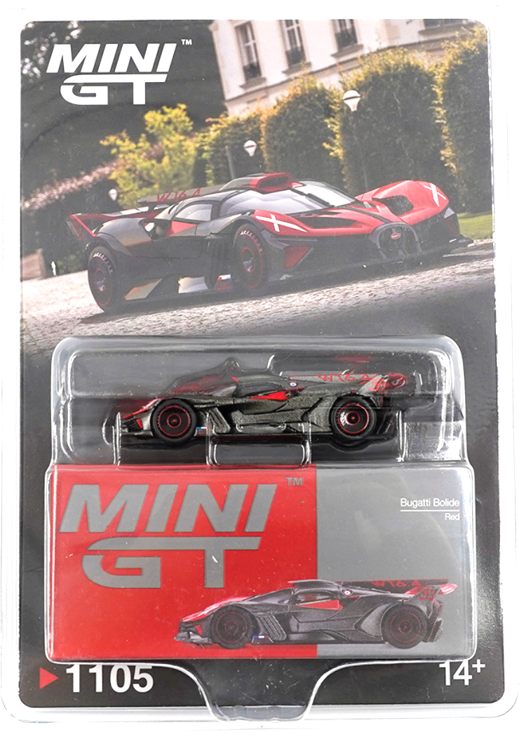 Bugatti Bolide Red (Blister version) #1105