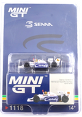 Toleman TG184 #19 Ayrton Senna 1984 Monaco Grand Prix 2nd Place ##1118 (Blister Version) (Copy)
