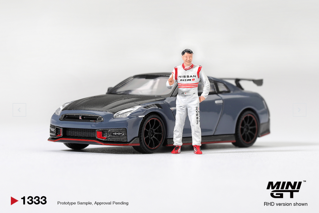 (Pre-Order)Nissan GT-R Nismo 2024 Tsukuba Production Car Lap Record W/ Matsuda Figure #1333