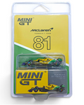 McLaren MCL38 #81 Oscar Piastri 2024 F1 Monaco GP 2nd Place #1165 [Blister]