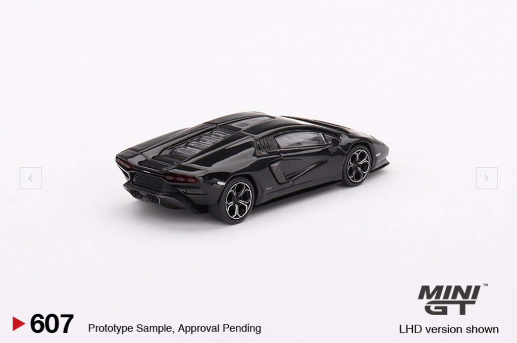 Lamborghini Countach LPI 800-4 Nero Maia #607  [BOX]
