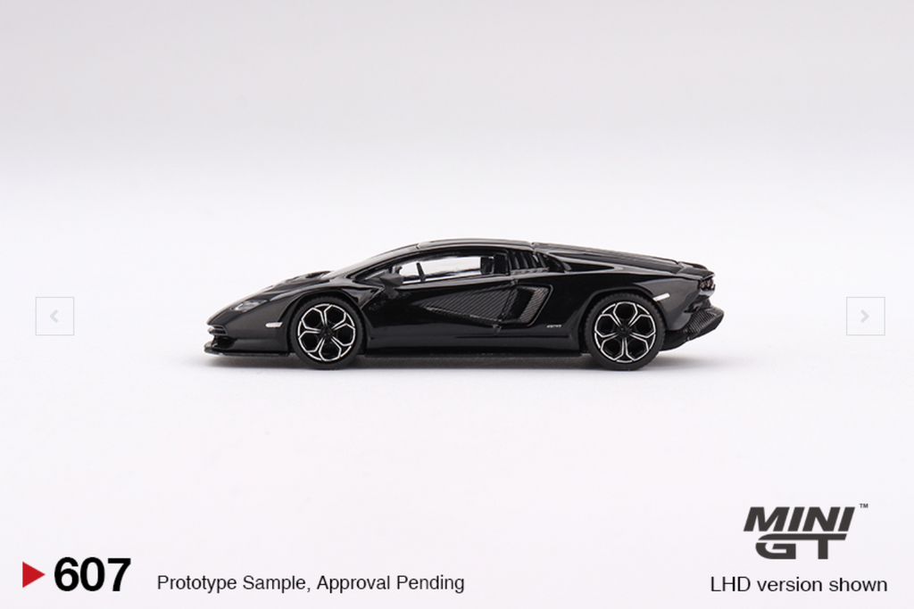 Lamborghini Countach LPI 800-4 Nero Maia #607  [BOX]