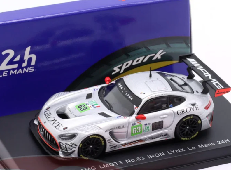 Mercedes-AMG LMGT3 No.63 IRON LYNX Le Mans 24H 2025 S. Grove - B. Grove - L. Stolz 64S075