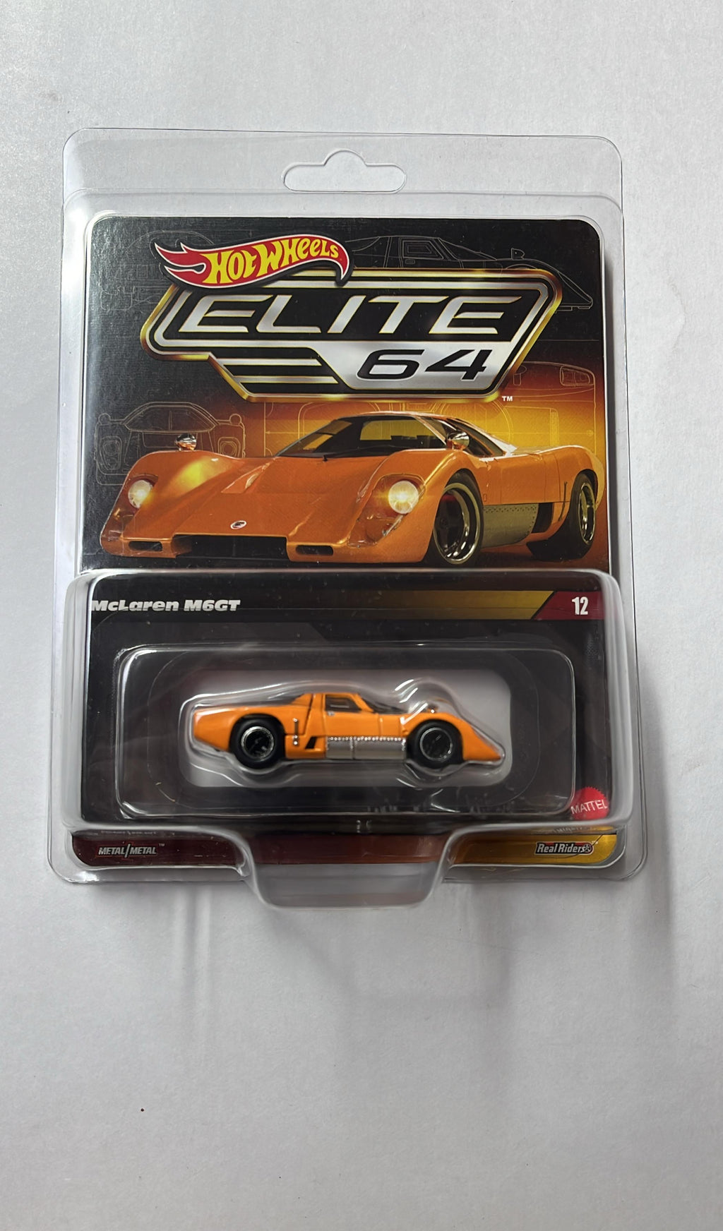 McLaren M6GT-Hot Wheels Elite64
