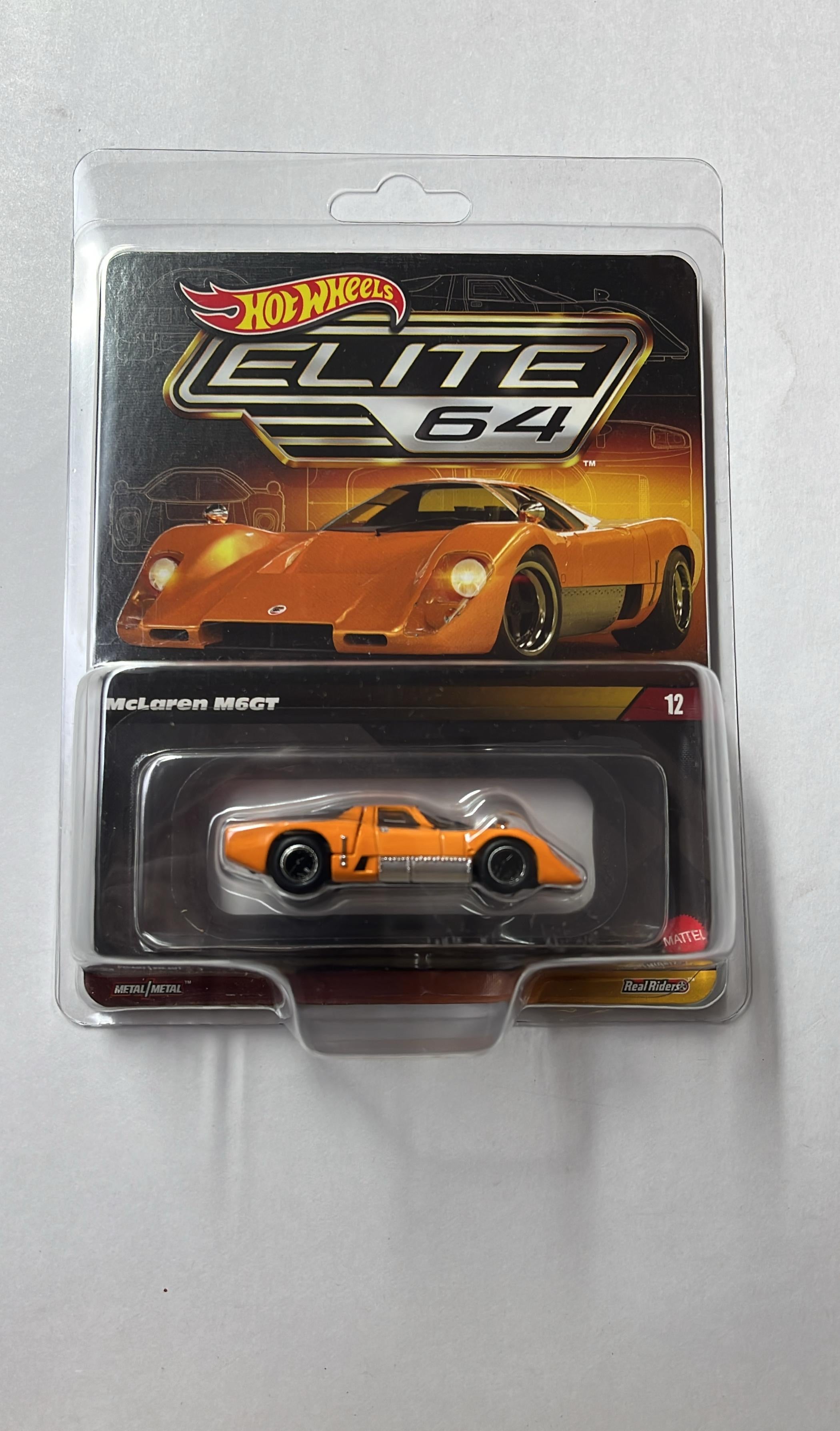 McLaren M6GT-Hot Wheels Elite64